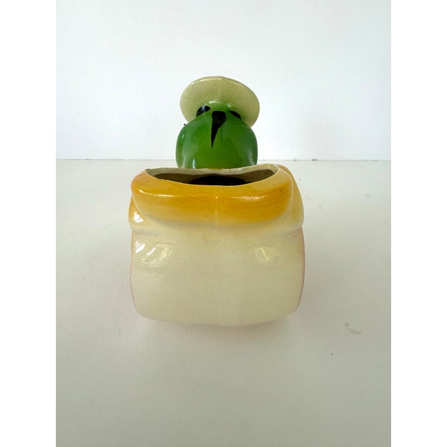 1940s Mid-Century American Pottery Planter Set – Dutch Girls & Chinese Rickshaw, C. 1940s For Sale - Image 5 of 9