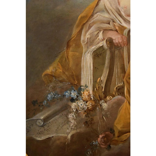 Pierre Charles Trémolières, Allegory of Music, 1730, Oil on Canvas For Sale - Image 10 of 14
