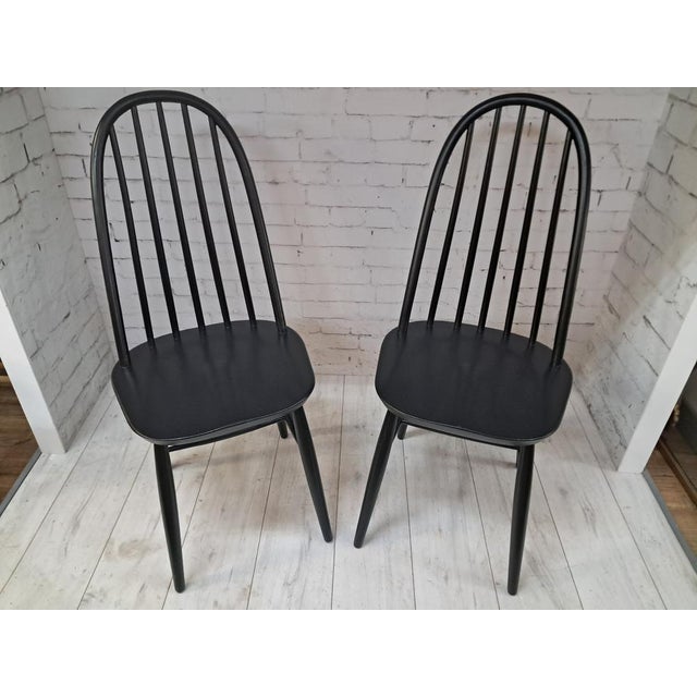Mid-Century Modern Quaker Dining Chairs by Lucian Ercolani for Ercol, 1960, Set of 2 For Sale - Image 10 of 18