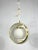 Italian Pendant in Gilded Aluminum and Opaline from Stilux Milano, 1960s For Sale - Image 11 of 11