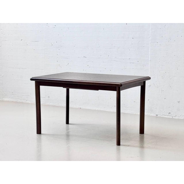 Mid-Century Dining Table in Dark Wood, 1960s For Sale - Image 10 of 16