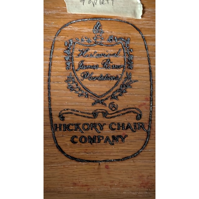 Brown Late 20th Century Hickory Chair Historical James River Plantations Mahogany Sideboard Buffet For Sale - Image 8 of 9