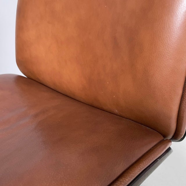 Metal Italian Modern Office Chairs by Ico Parisi for Mim, 1970s, Set of 8 For Sale - Image 7 of 18