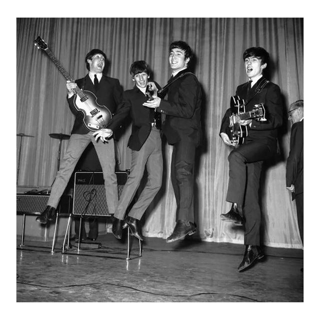'Leaping Beatles' Unframed Archival Pigment Print For Sale