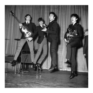 'Leaping Beatles' Unframed Archival Pigment Print