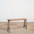Brown School Locker Room Storage Bench, 1950s For Sale - Image 8 of 8