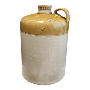 1930s Pre-War Scottish Govancroft Pottery Large Stoneware Jug