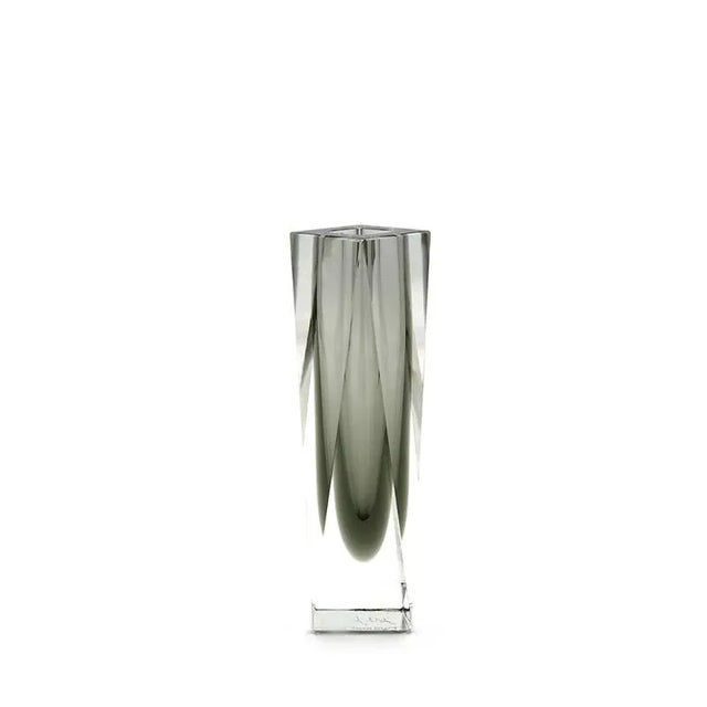 Mid-Century Modern Small Tulip Murano Glass Vase by Alessandro Mandruzzato For Sale - Image 3 of 3