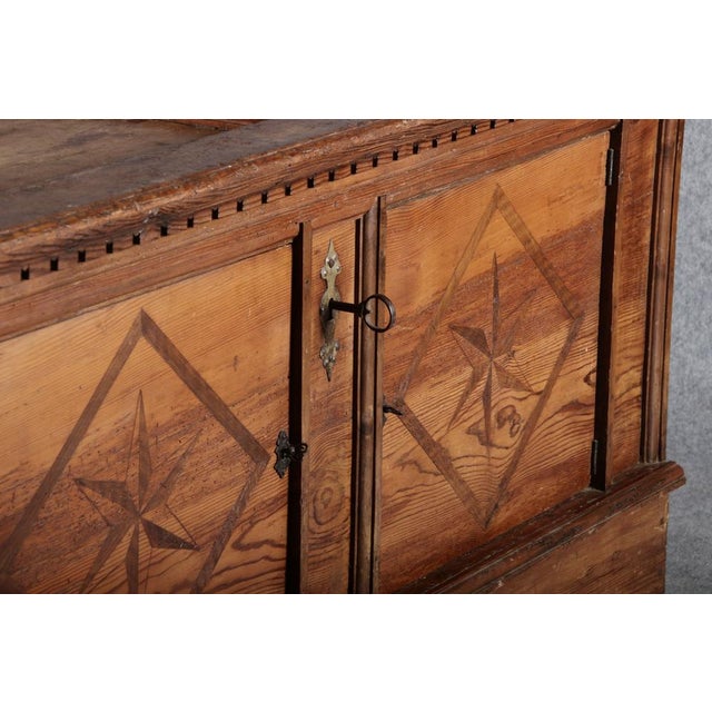 Large Antique Baroque Chest, 1700 For Sale - Image 11 of 18