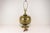 Mid 20th Century Mid Century Modern Olive Green Smoked Glass Lamp For Sale - Image 10 of 12