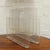 Transparent plastic magazine stand by Giotto Stoppino for Kartell. This piece is attributed to the mentioned...