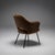 Mid-Century Modern Model 71 Dining Chair in Deep Brown Mohair by Eero Saarinen for Knoll, 1960s For Sale - Image 3 of 13
