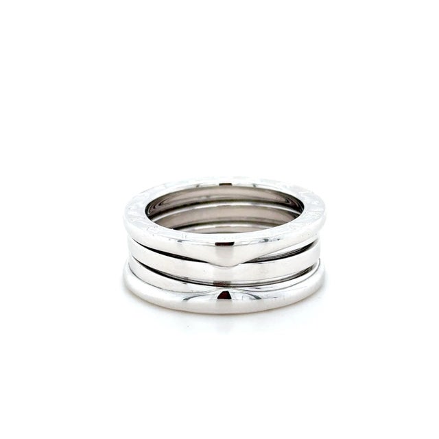 Bulgari Bulgari, B.zero1 18k White Gold Ring For Sale - Image 4 of 6