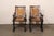 Brown Mid 20th Century Spanish Wood & Hand-Rush Arm Chairs For Sale - Image 8 of 10