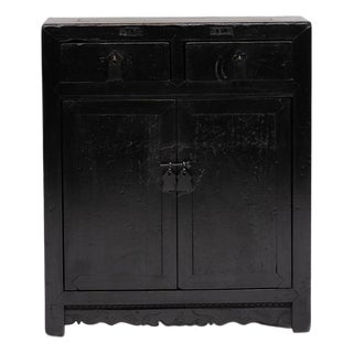 Chinese Two Drawer Keepsake Cabinet, C. 1880 For Sale