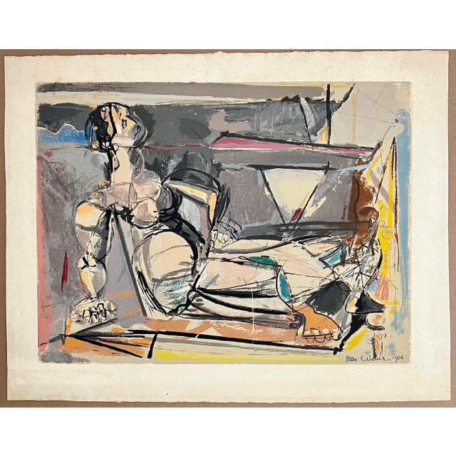 Reclining Cubist Nude Woman Max Weber (April 18, 1881 – October 4, 1961) was a Jewish-American painter and one of the...