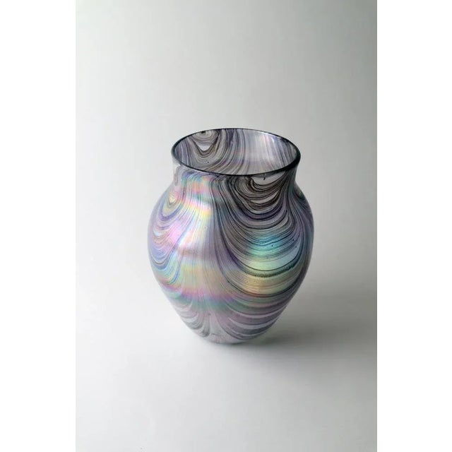 Iris Rainbow Vase by John Ditchfield For Sale - Image 3 of 7