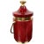 Red Goatskin & Brass Ice Bucket by Aldo Tura, Italy, 1960s For Sale - Image 13 of 13