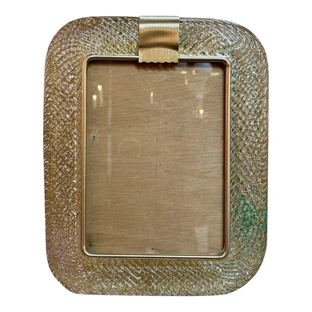 Murano Glass Picture Frame For Sale