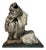 Belgian School Artist, Large Sculpture of Seated Figure, 20th Century, Ceramic For Sale
