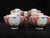 Japanese Imari Porcelain Covered Rice or Soup Bowl With Lid Set of 5 For Sale - Image 10 of 18