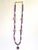 Artisan Amethyst Pendant Necklace With Genuine Argentine Rhodochrosite and Gilded Accents For Sale - Image 18 of 18