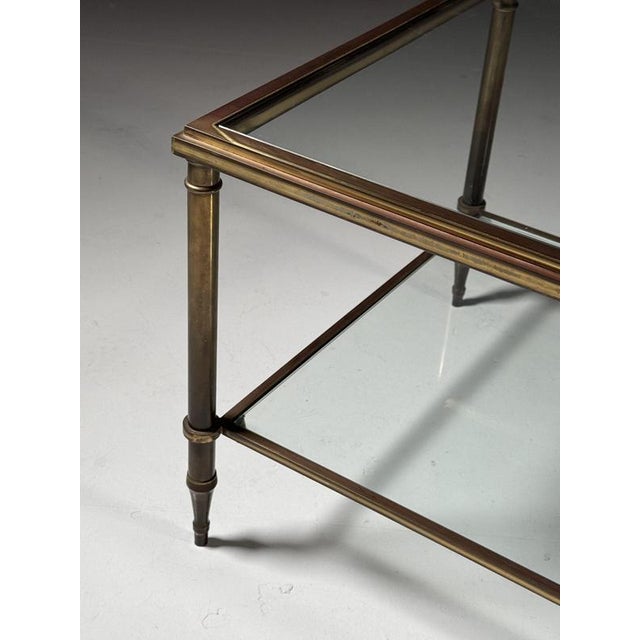 Mid-Century Glass Coffee Table For Sale - Image 17 of 18