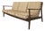 Mid-Century Three Seat Spindle Back Sofa For Sale