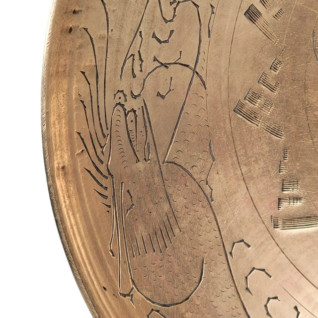 Mid Century Chinese Dragon Serving Bowl For Sale - Image 10 of 13