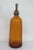 Art Deco Seltzer Soda Siphon Bottle Amber Glass Elstein Brooklyn Ny For Sale - Image 12 of 12