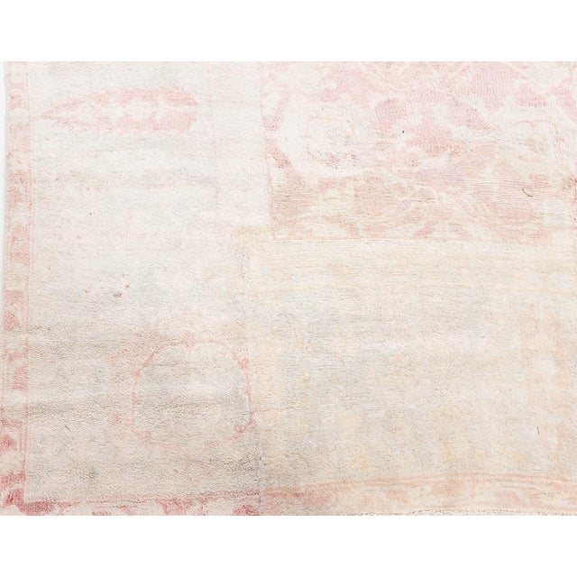 Authentic Indian Cotton Agra Rug For Sale - Image 11 of 11