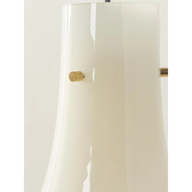 1970s Large Opal Glass Ceiling Lamp from Limburg For Sale - Image 5 of 8