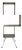 Rubik Module 2 Vertical Structure in Stainless Steel by Metalmorphosis Studio For Sale
