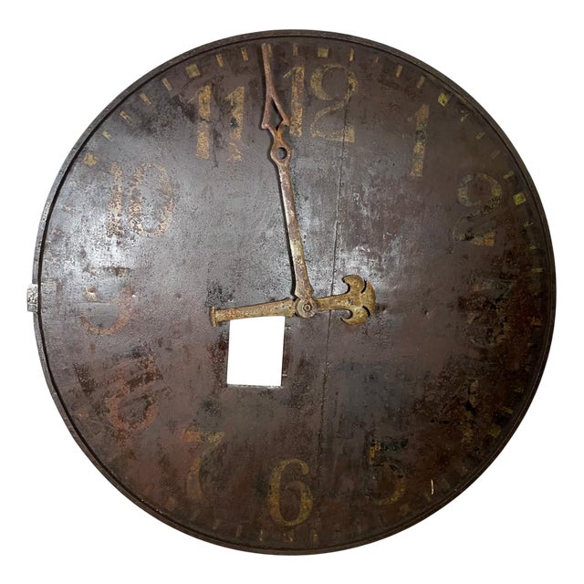Big Vintage Tower Clock For Sale