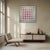 Abstract Contemporary Abstract Acrylic on Canvas "Reiteration (Mint / Ash Pink)" by Andy Harwood For Sale - Image 3 of 4