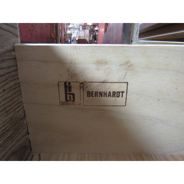 Campaign Style Chest of Drawers by Bernhardt For Sale - Image 11 of 13