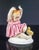Porcelain Little Girl and Chick Sculpture, Germany For Sale - Image 5 of 18