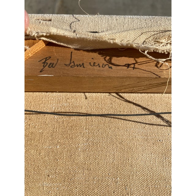 1997 Bev Jamieson Figural Oil on Canvas For Sale - Image 6 of 7