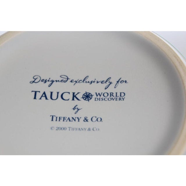 Tiffany & Co. Porcelain Lidded Box Designed for Tauck World France For Sale - Image 9 of 12