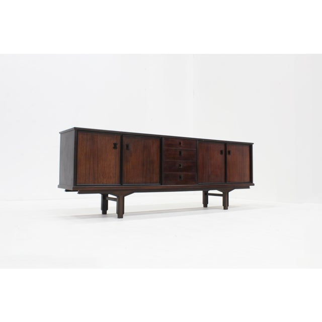 Wood Vintage Italian Sideboard, 1970s For Sale - Image 7 of 12