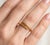 Metal Natural Citrine Channel-Set Wrap Ring - Wedding Engagement Bypass Ring Us 7 For Sale - Image 7 of 7
