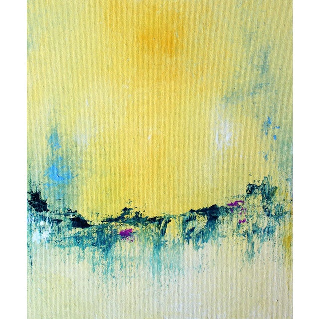 "Sun Swash" Contemporary Minimalist Abstract Print For Sale