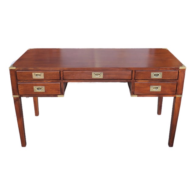 Vintage Campaign Desk For Sale
