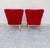 1960s Set of Vintage Red Armchairs, 1960s For Sale - Image 5 of 12