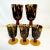 Cinco De Mayo - Mid-Century Hollywood Regency Murano Wine/Water Goblets - Set of 10 For Sale - Image 9 of 10