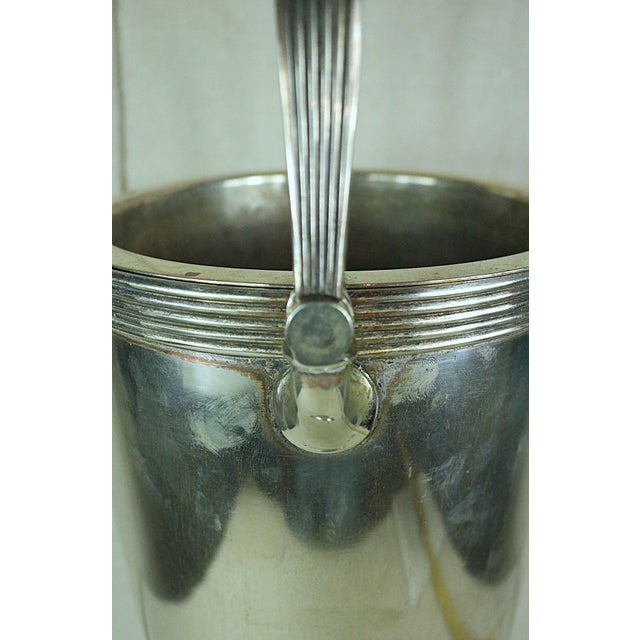 Silver Mid 20th Century Freestanding Champagne Bucket For Sale - Image 8 of 9
