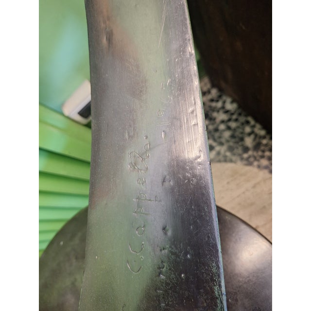 Metal Carmelo Cappello, Large Mod Rhythms, 1967, Metal For Sale - Image 7 of 11