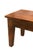 Rustic European Teak Wood Bench For Sale - Image 3 of 12