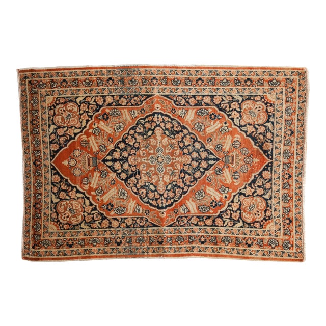 Antique Tabriz Rug - 3'1" x 4'5" For Sale