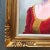 Figurative Original Vintage Female Portrait Painting Gilt Wood Frame For Sale - Image 3 of 7